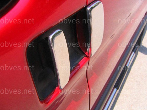 Накладки на ручки Citroen Berlingo 1996-2007 (нержавеющая сталь) 3 шт.