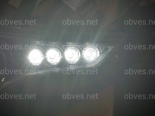 LED фары Toyota Land Cruiser Prado 150 рестайлинг 2013-2017