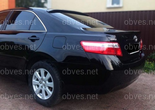 Спойлер лип багажника Toyota Camry 40 2006-2011 ABS пластик в черном цвете Спойлер лип багажника Toyota Camry 40 2006-2011 ABS пластик в черном цвете