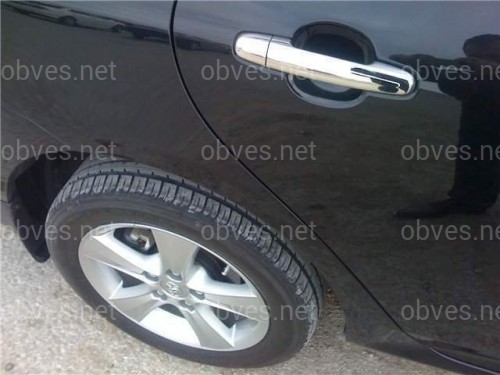 Накладки на ручки WELLSTAR Toyota Corolla 02-12 / Auris 07-12 / Camry 30 02-06 / Rav-4 00-05 / Yaris 05-12 / Hilux 05-12 / Terios 06- хромированный пластик 4шт. обычный ключ Накладки на ручки WELLSTAR Toyota Corolla 02-12 / Auris 07-12 / Camry 30 02-06 / Rav-4 00-05 / Yaris 05-12 / Hilux 05-12 / Terios 06- хромированный пластик 4шт. обычный ключ