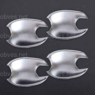 Хром накладки под ручки Mazda 3 / 6 2008-2012 хромированный пластик