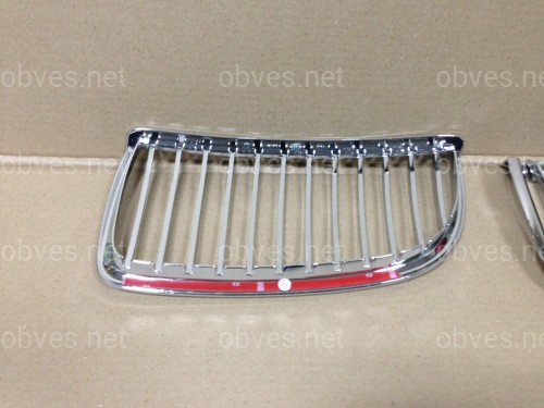 Хром накладка на решетку BMW 3 series E90 2005-2011