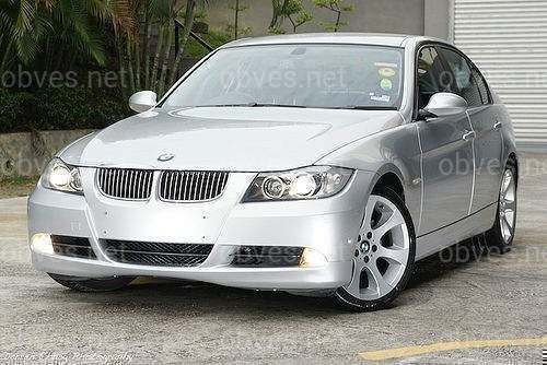 Хром накладка на решетку BMW 3 series E90 2005-2011 Хром накладка на решетку BMW 3 series E90 2005-2011