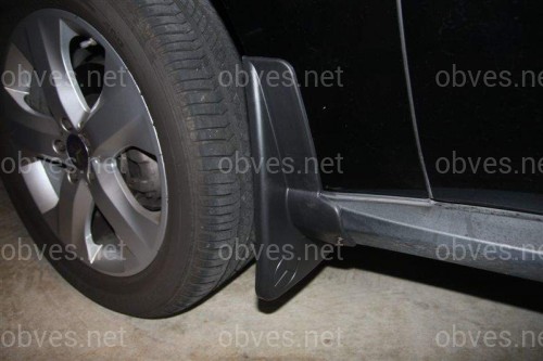 Брызговики Mercedes Benz ML 164 2005-2010 без порогов комплект 4шт