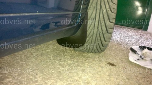 Брызговики Audi A4 B6 2001-2008 комплект 4 шт