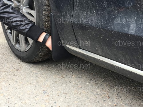 Брызговики Audi A8  2010-2017 комплект 4 шт.