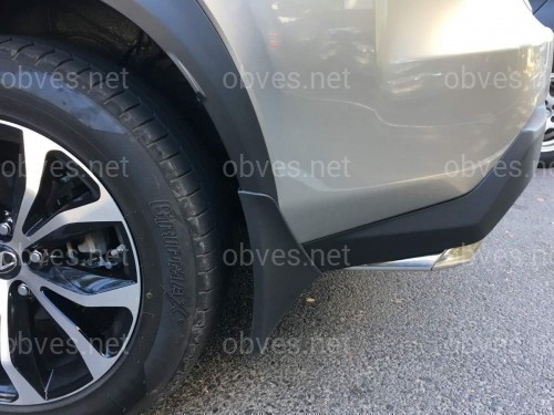 Брызговики Lexus NX 200 / NX 300 2014-2017 комплект 4 шт.