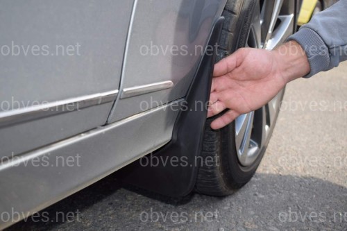 Брызговики Mercedes-Benz C-class W204 2007-2010 подходят седан и универсал комплект 4 шт.