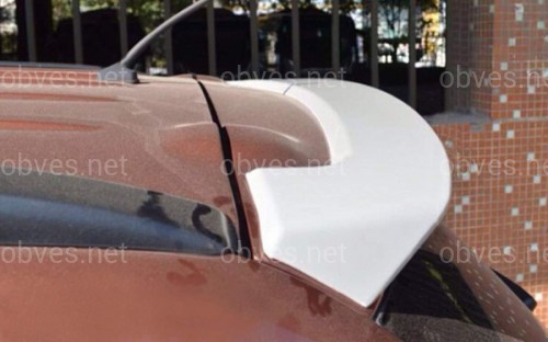 Спойлер козырек Mitsubishi Outlander 2012-2021 ABS пластик под покраску Спойлер козырек Mitsubishi Outlander 2012-2021 ABS пластик под покраску
