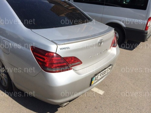 Спойлер лип на багажник Toyota Avalon 2006-2010 ABS пластик под покраску