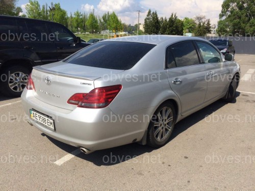 Спойлер лип на багажник Toyota Avalon 2006-2010 ABS пластик под покраску