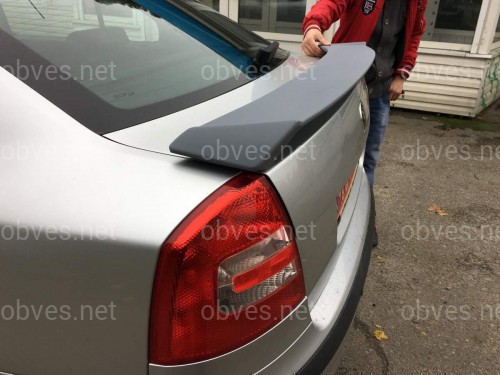 Спойлер на багажник RS Skoda Octavia A5 2004-2013 ABS пластик под покраску