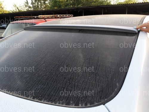Козырек на стекло Hyundai Elantra MD 2010-2015   ABS пластик под покраску