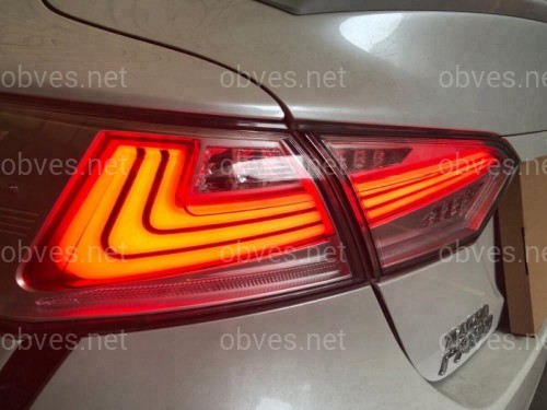 Задние диодные фонари Toyota Camry 70 2018- дымчатые Задние диодные фонари Toyota Camry 70 2018- дымчатые