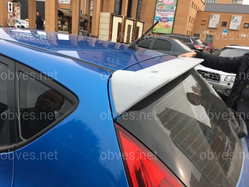 Спойлер козырек Hyundai I 30 2007-2011 хэтчбек ABS пластик под покраску
