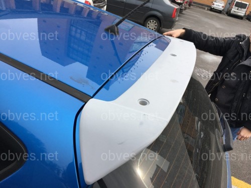 Спойлер козырек Hyundai I 30 2007-2011 хэтчбек ABS пластик под покраску