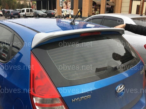 Спойлер козырек Hyundai I 30 2007-2011 хэтчбек ABS пластик под покраску