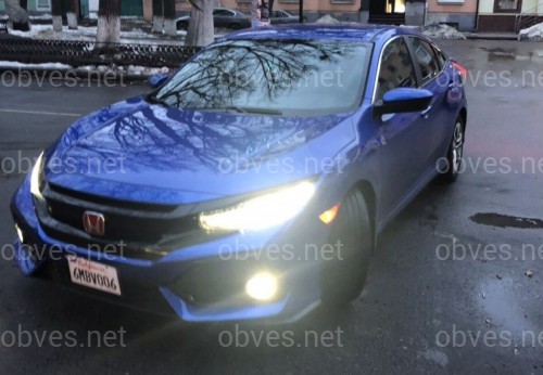 LED фары Honda Civic 10 2016-