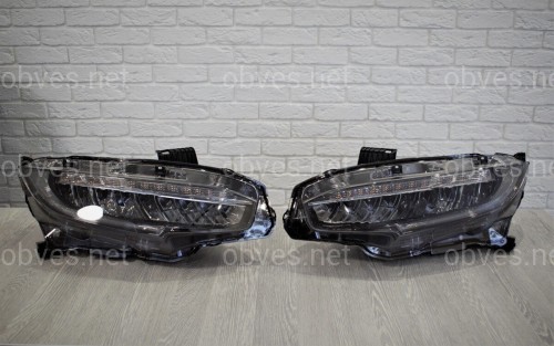 LED фары Honda Civic 10 2016-