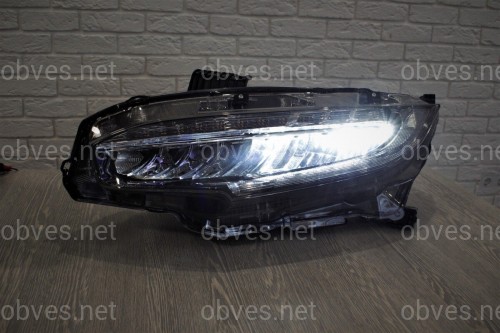LED фары Honda Civic 10 2016-