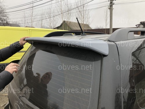 Спойлер козырек Subaru Forester 2008-2012 ABS под покраску Спойлер козырек Subaru Forester 2008-2012 ABS под покраску