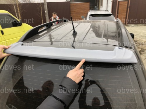 Спойлер козырек Subaru Forester 2008-2012 ABS под покраску Спойлер козырек Subaru Forester 2008-2012 ABS под покраску