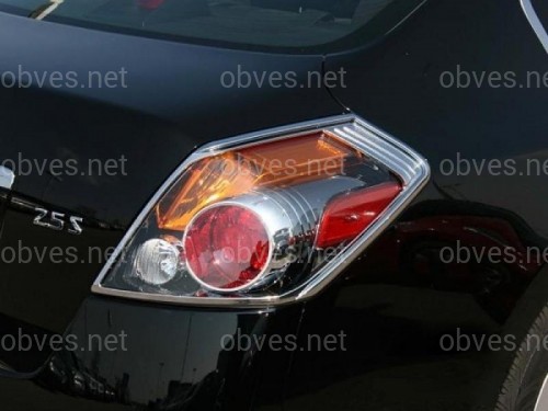 Хром накладки на стопы Nissan Altima 2007-2012 wellstar Хром накладки на стопы Nissan Altima 2007-2012 wellstar