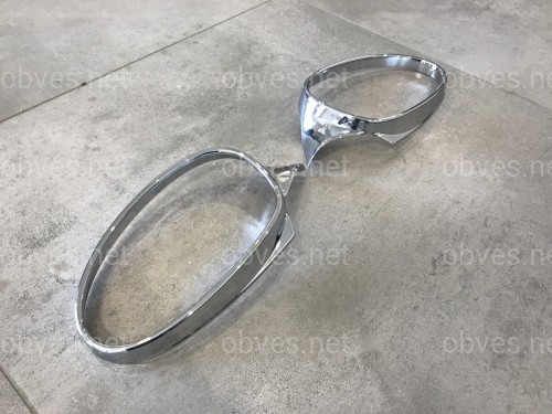Хром окантовка зеркал BMW 3 series E90 2005-2011