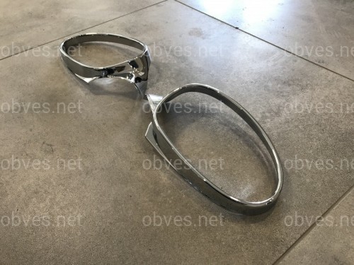 Хром окантовка зеркал BMW 3 series E90 2005-2011