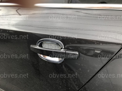 Накладки под ручки Chevrolet Cruze 2009- пластик Накладки под ручки Chevrolet Cruze 2009- пластик