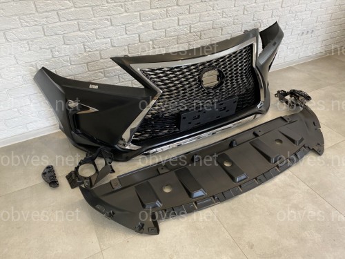 Обвес бампер передний Lexus RX 2012-2015 F-Sport в стиле 2016+