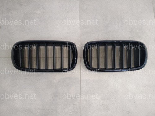 Решетка радиатора ноздри BMW X5 F15 / F16 2013-2018 2шт. Решетка радиатора ноздри BMW X5 F15 / F16 2013-2018 2шт.