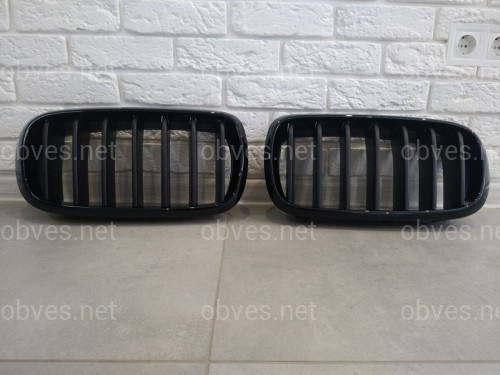 Решетка радиатора ноздри BMW X5 F15 / F16 2013-2018 2шт. Решетка радиатора ноздри BMW X5 F15 / F16 2013-2018 2шт.