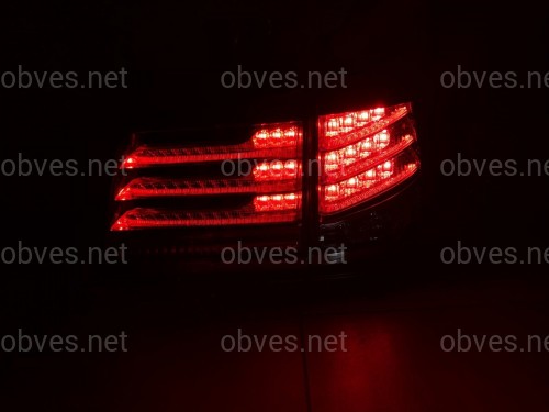 Задние фонари рестайлинг Lexus LX 570 2012-2015 красно-белые (комплект 4шт.) Задние фонари рестайлинг Lexus LX 570 2012-2015 красно-белые (комплект 4шт.)