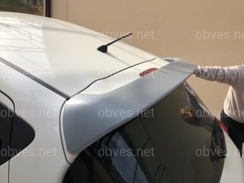 Спойлер козырек Nissan Juke 2011-2018 ABS пластик под покраску Спойлер козырек Nissan Juke 2011-2018 ABS пластик под покраску