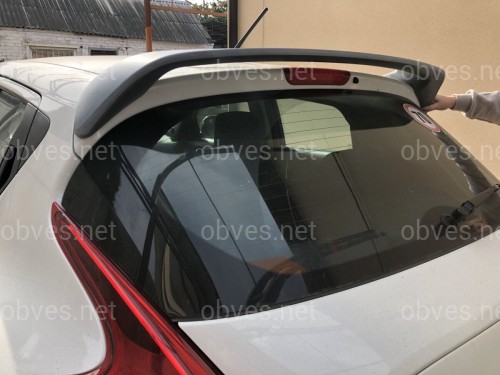 Спойлер козырек Nissan Juke 2011-2018 ABS пластик под покраску Спойлер козырек Nissan Juke 2011-2018 ABS пластик под покраску