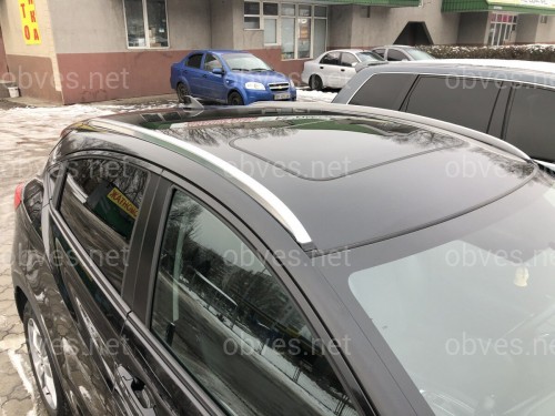 Рейлинги на крышу Honda Hrv 2015+ качество оригинала (алюминий 2шт.) Рейлинги на крышу Honda Hrv 2015+ качество оригинала (алюминий 2шт.)