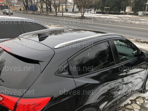 Рейлинги на крышу Honda Hrv 2015+ качество оригинала (алюминий 2шт.) Рейлинги на крышу Honda Hrv 2015+ качество оригинала (алюминий 2шт.)