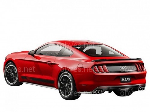 Спойлер багажника Ford Mustang 2015- ABS пластик под покраску Спойлер багажника Ford Mustang 2015- ABS пластик под покраску
