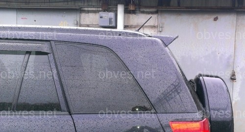 Спойлер багажника Suzuki Grand Vitara 2005-2014 ABS пластик под покраску Спойлер багажника Suzuki Grand Vitara 2005-2014 ABS пластик под покраску