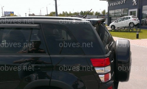 Спойлер багажника Suzuki Grand Vitara 2005-2014 ABS пластик под покраску Спойлер багажника Suzuki Grand Vitara 2005-2014 ABS пластик под покраску