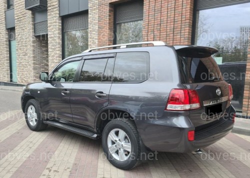 Рейлинги на крышу Toyota Land Cruiser 200 2007-2020 качество оригинала (алюминий 2шт.) цвет серебро Рейлинги на крышу Toyota Land Cruiser 200 2007-2020 качество оригинала (алюминий 2шт.) цвет серебро