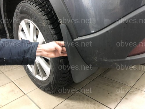 Брызговики Mazda CX-5 2012-2016 комплект 4шт Брызговики Mazda CX-5 2012-2016 комплект 4шт