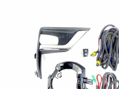 Комплект противотуманных LED фар для Toyota Land Cruiser Prado 150 2018-2023