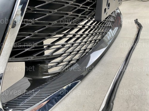 Бампер передний Lexus GS 2012-2015 в стиле GS F sport рестайлинг 2016+ (комплектный)