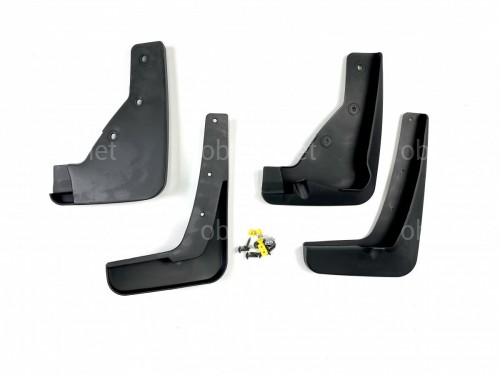 Брызговики Mitsubishi Asx  / Outlander sport БЕЗ РАСШИРЕННЫХ АРОК! 2010-2019 комплект 4шт.