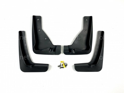 Брызговики Mitsubishi Asx  / Outlander sport БЕЗ РАСШИРЕННЫХ АРОК! 2010-2019 комплект 4шт.