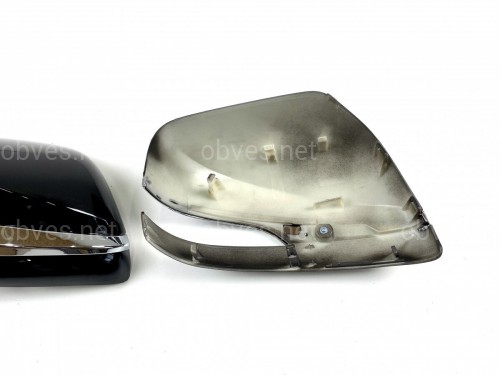 Крышки накладки зеркал Lexus LX 570/450D 2016-2021 GX 460 2009-2021 2шт.