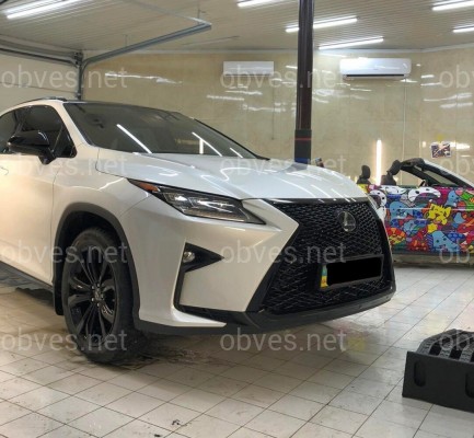 Решетка радиатора Lexus RX 2015-2019 В СТИЛЕ F-SPORT ДЛЯ ОБЫЧНОЙ ВЕРСИИ