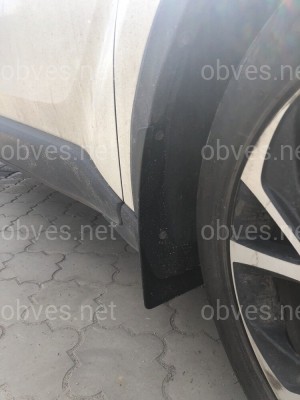 Брызговики Toyota CH-R 2016-2021 комплект 4 шт. Брызговики Toyota CH-R 2016-2021 комплект 4 шт.
